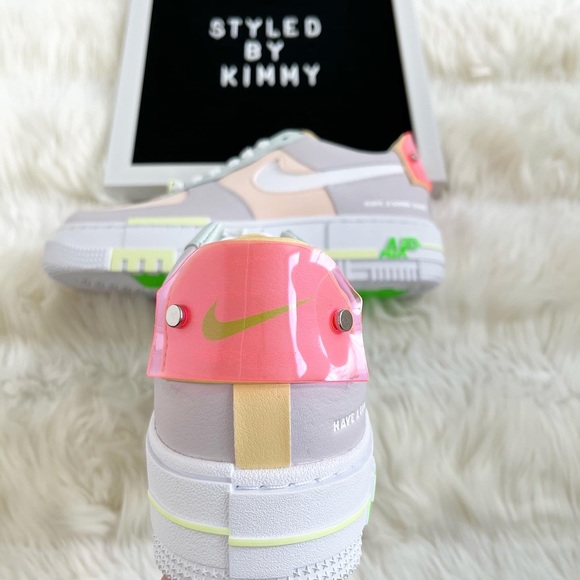 NIKE Air Force 1 Pixel Sneakers Shoes Shoe New Pastels - Picture 3 of 9